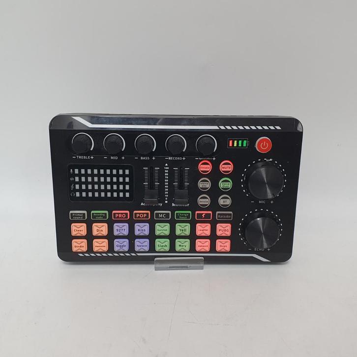 F998 Live Sound Card audio Mixer Geluidskaart in Nette Staat, Computers en Software, Geluidskaarten, Zo goed als nieuw, Ophalen of Verzenden