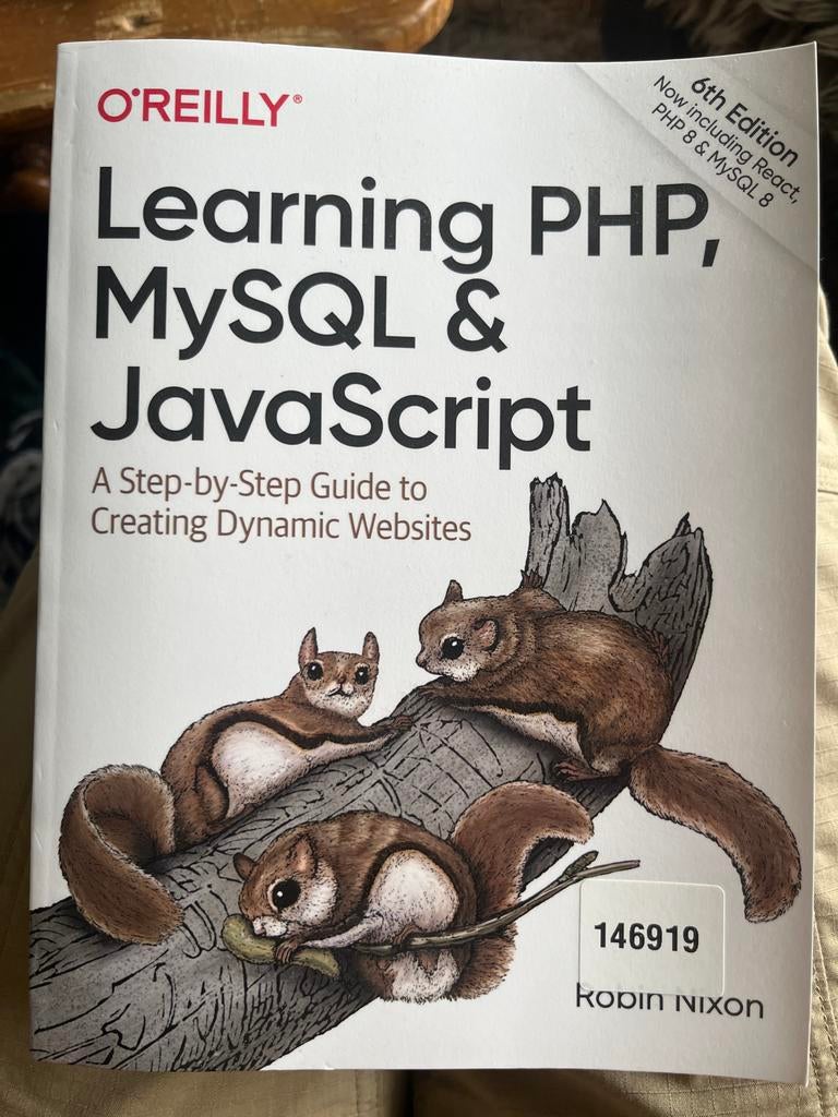 Leer PHP, MySQL & JavaScript - O'Reilly, Ophalen of Verzenden, Zo goed als nieuw, Programmeertaal of Theorie