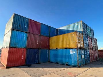 Diverse 20ft containers wind/waterdicht beschikbaar voor biedingen
