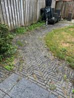Gratis afhalen, tegels en klinkers, Tuin en Terras, Ophalen, Gebruikt, Klinkers, 10 m² of meer