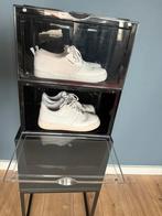 Transparante Schoenendozen met Deurtje – Stapelbaar, Ophalen, Zo goed als nieuw