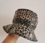 ZARA bucket hat met luipaardprint mt. S/M, 56 of 57 cm (M, 7 of 7⅛ inch), Verzenden, Hoed, Zara
