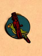 Kuifje beeld papegaai vintage strip stripfiguur pin Herge, Verzenden, Gebruikt, Transport