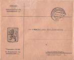 HOOGELOON (N.B.) 1952 Dienst Gemeentebestuur, Verzamelen, 1940 tot 1960, Gelopen, Ophalen of Verzenden, Noord-Brabant