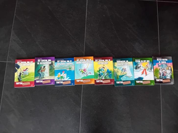 taptoe spannende kinderboeken 8 delige serie, Boeken, Kinderboeken | Jeugd | 10 tot 12 jaar, Nieuw, Fictie, Ophalen of Verzenden