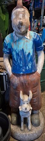 Kuifje beeld, Ophalen, Zo goed als nieuw, Hout