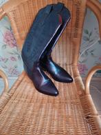 Manfield paars blauw metallic leren laarzen, Kleding | Dames, Hoge laarzen, Overige kleuren, Ophalen of Verzenden, Zo goed als nieuw