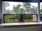 Glas in lood ramen / panelen / privacy scherm, Doe-het-zelf en Verbouw, Glas en Ramen, Ophalen, Gebruikt, Minder dan 80 cm, Glas in lood