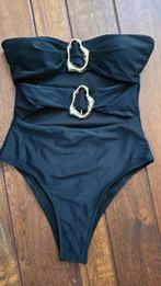 Zwart badpak maat XS, Kleding | Dames, Badmode en Zwemkleding, Ophalen of Verzenden, Nieuw, Zwart, Badpak