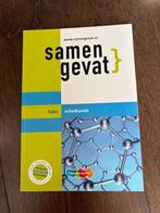 Samen gevat Scheikunde Havo Nieuw, Scheikunde, Ophalen of Verzenden, HAVO, Nieuw