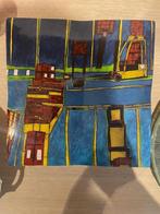 Schaal met abstracte afbeelding Creatie van Bob van Buuren, Antiek en Kunst, Ophalen
