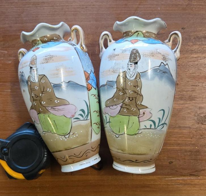 antieke Japanse Royal Nishiki Nippon vaasjes, Antiek en Kunst, Antiek | Vazen, Ophalen of Verzenden