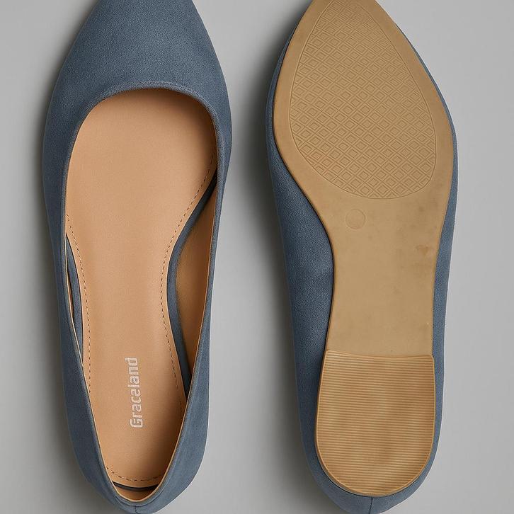 Graceland ballerina’s maat 42, Kleding | Dames, Schoenen, Zo goed als nieuw, Ballerina's, Blauw, Ophalen of Verzenden