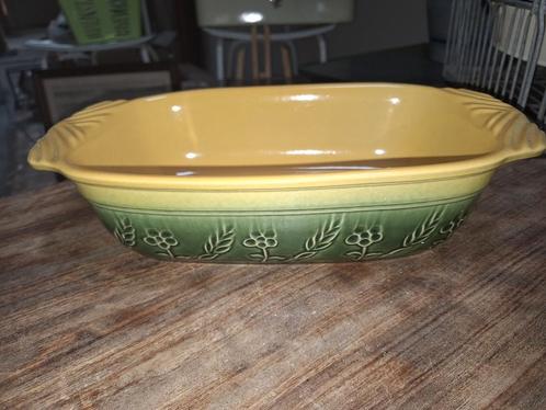 Oude vintage ovenschaal uit Frankrijk, Antiek en Kunst, Antiek | Schalen, Ophalen