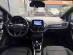 Ford Fiesta 1.0 EcoBoost ST-Line Airco CarPlay LED, Voorwielaandrijving, Gebruikt, Blauw, Bedrijf