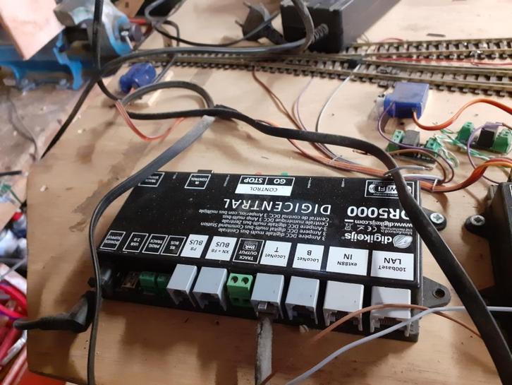 Schaduwstation H0, Hobby en Vrije tijd, Modeltreinen | H0, Zo goed als nieuw, Rails, Gelijkstroom, Overige merken, Ophalen