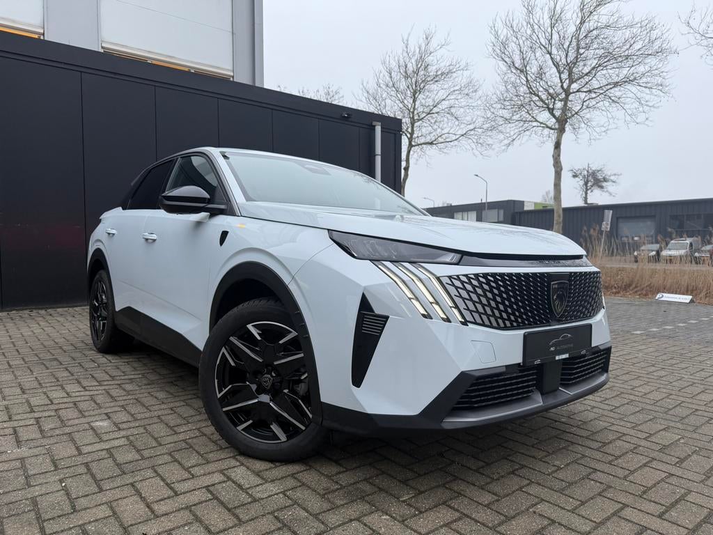 Peugot 3008 Allure 145Pk Automat/Navi/Camera/Carplay/Keyless, Auto's, Peugeot, 145 pk, Wit, Hybride Elektrisch/Benzine, 3 cilinders