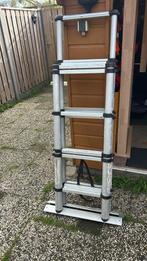 Ladder, Doe-het-zelf en Verbouw, Ladders en Trappen, Ophalen, Gebruikt, Ladder, Opvouwbaar of Inschuifbaar