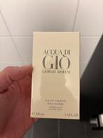 Acqua di gio Armani nieuw, Sieraden, Tassen en Uiterlijk, Uiterlijk | Parfum, Ophalen of Verzenden, Nieuw