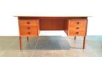 Erik Brouer teak bureau 1960s Denemarken, Ophalen, Gebruikt