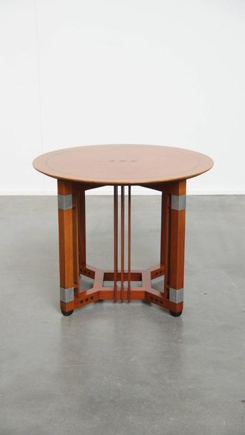 Ronde Schuitema bijzet/ salontafel in Art Deco stijl  beschikbaar voor biedingen