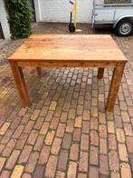 Houten eettafel, Ophalen, Gebruikt, 200 cm of meer, 50 tot 100 cm