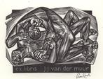 0672 Ex Libris Nederland : Lou Strik, 1956, Antiek en Kunst, Kunst | Etsen en Gravures, Verzenden