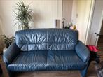 2-zits leren bank – gratis mee te nemen, Huis en Inrichting, Banken | Bankstellen, Ophalen, Gebruikt, 150 tot 200 cm, Tweepersoons