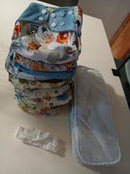 Wasbare luiers met inleggers, Kinderen en Baby's, Badjes en Verzorging, Overige merken, Gebruikt, Overige typen, Ophalen of Verzenden