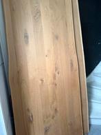 2 Eiken Boomstam Tafels - Nieuw - 2,20m x 1m, Doe-het-zelf en Verbouw, Ophalen, 20 tot 50 mm, Nieuw, Veluwsetafelbladen@gmail.com