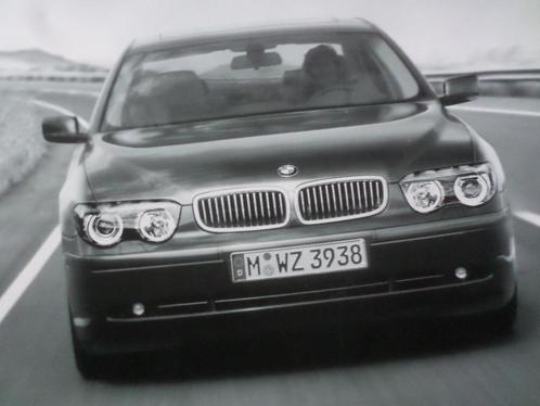 BMW Serie 735i 745i E65 Brochure, Boeken, Auto's | Folders en Tijdschriften, Zo goed als nieuw, BMW, Verzenden