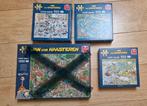 3 X Jan van Haasteren puzzels, Ophalen of Verzenden, 500 t/m 1500 stukjes, Gebruikt, Legpuzzel