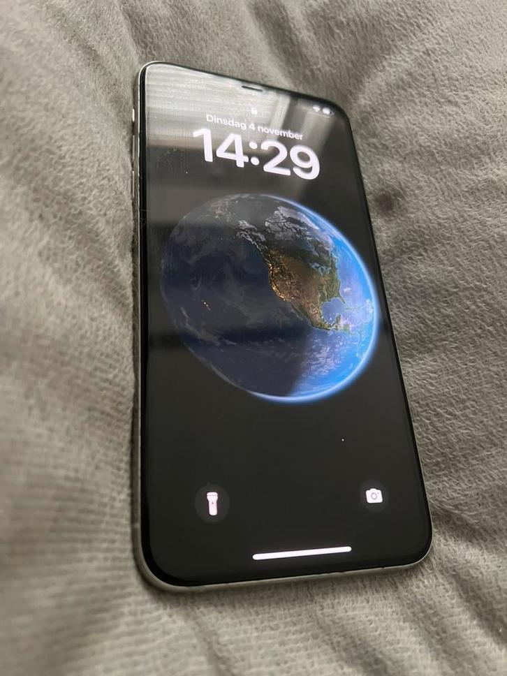 Iphone 11 pro max wit - Nieuwstaat!, Telecommunicatie, Mobiele telefoons | Apple iPhone, Zo goed als nieuw, 64 GB, iPhone 11 Pro Max