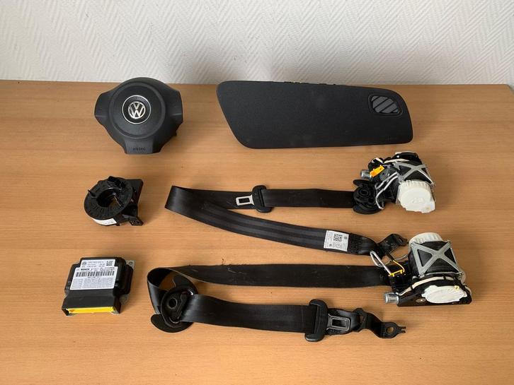 airbag set vw polo 6R 2009 tot 2017 4drs, Auto-onderdelen, Dashboard en Schakelaars, Volkswagen, Gebruikt, Ophalen of Verzenden