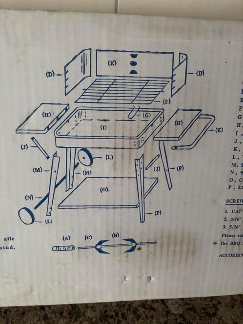 B.B.Q GRILL SET, Tuin en Terras, Barbecue-accessoires, Nieuw, Ophalen of Verzenden