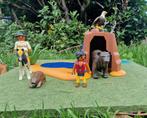 Playmobil indianen set met waterval, Ophalen of Verzenden, Gebruikt
