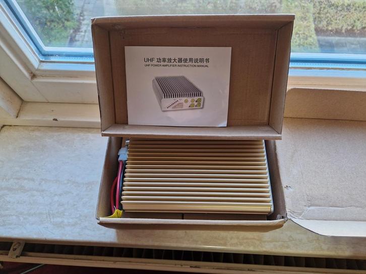 70 cm versterker 100 watt, Telecommunicatie, Zenders en Ontvangers, Ophalen of Verzenden