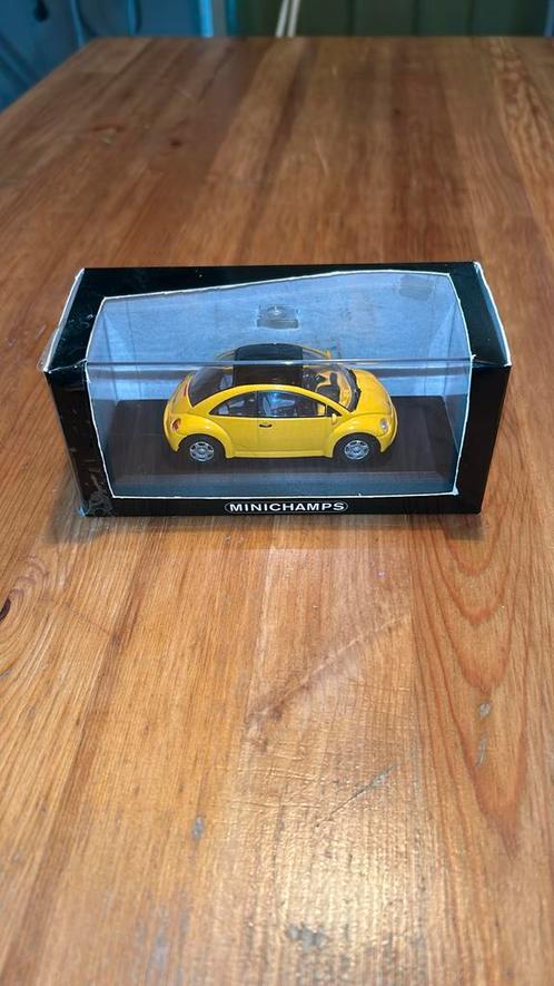 Minichamps VW New Beetle 1:43, Hobby en Vrije tijd, Modelauto's | 1:43, Nieuw, Auto, MiniChamps, Verzenden