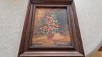 oud schilderij op doek gesigneerd, Antiek en Kunst, Ophalen of Verzenden
