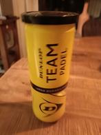 Dunlop team padelballen 4,50 per blik, Ophalen of Verzenden, Nieuw, Padelracket