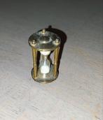 Antieke Miniatuur Messing Zandloper, Antiek en Kunst, Ophalen of Verzenden