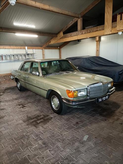 Mercedes 280 SE 1975 Groen W116, Auto's, Mercedes-Benz, Particulier, Overige modellen, LPG, Sedan, Geïmporteerd, Groen, Ophalen