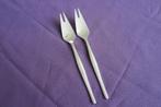 2 vleeswarenvorkjes 15,5 cm Gero Zilduro Romanti 730., Huis en Inrichting, Keuken | Bestek, Ophalen of Verzenden, Zo goed als nieuw