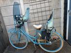 Oxford Fleur fiets 28 inch, 2 zitjes, Gebruikt, 47 tot 50 cm, Dubbele standaard