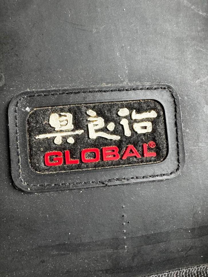 Global Messenset - Rvs, Huis en Inrichting, Keuken | Bestek, Gebruikt, Bestekset, Rvs of Chroom, Vaatwasserbestendig, Ophalen