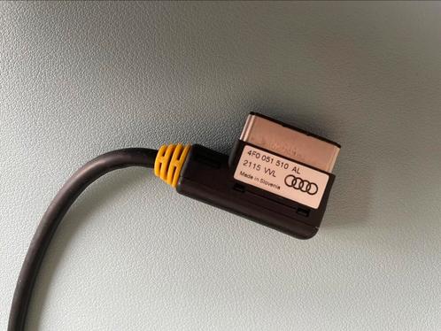 Audi AMI Lightning (iPhone MMI) - originele kabel, Auto-onderdelen, Elektronica en Kabels, Audi, Gebruikt, Ophalen of Verzenden