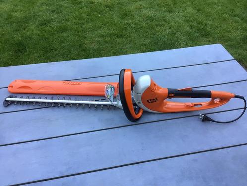 Stihl HSE 61 elektrische heggenschaar, Tuin en Terras, Heggenscharen, Gebruikt, Elektrisch, Ophalen