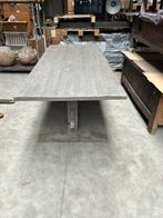 Boeren  Eettafel hoffz 220x95x78, Huis en Inrichting, Tafels | Eettafels, Ophalen, Gebruikt, 150 tot 200 cm, Eikenhout