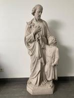 Groot kerkbeeld heilige Jozef (135 cm), Antiek en Kunst, Antiek | Religie, Ophalen