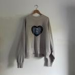 WE11DONE Thermo Sensitive Polar Bear Sweatshirt 'Ivory' Trui, Ophalen of Verzenden, Zo goed als nieuw, Maat 48/50 (M), WE11DONE